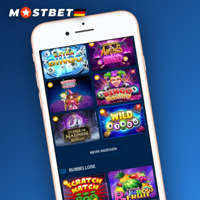 Tausende Slots und Live-Casino-Spiele in der Mostbet Casino App